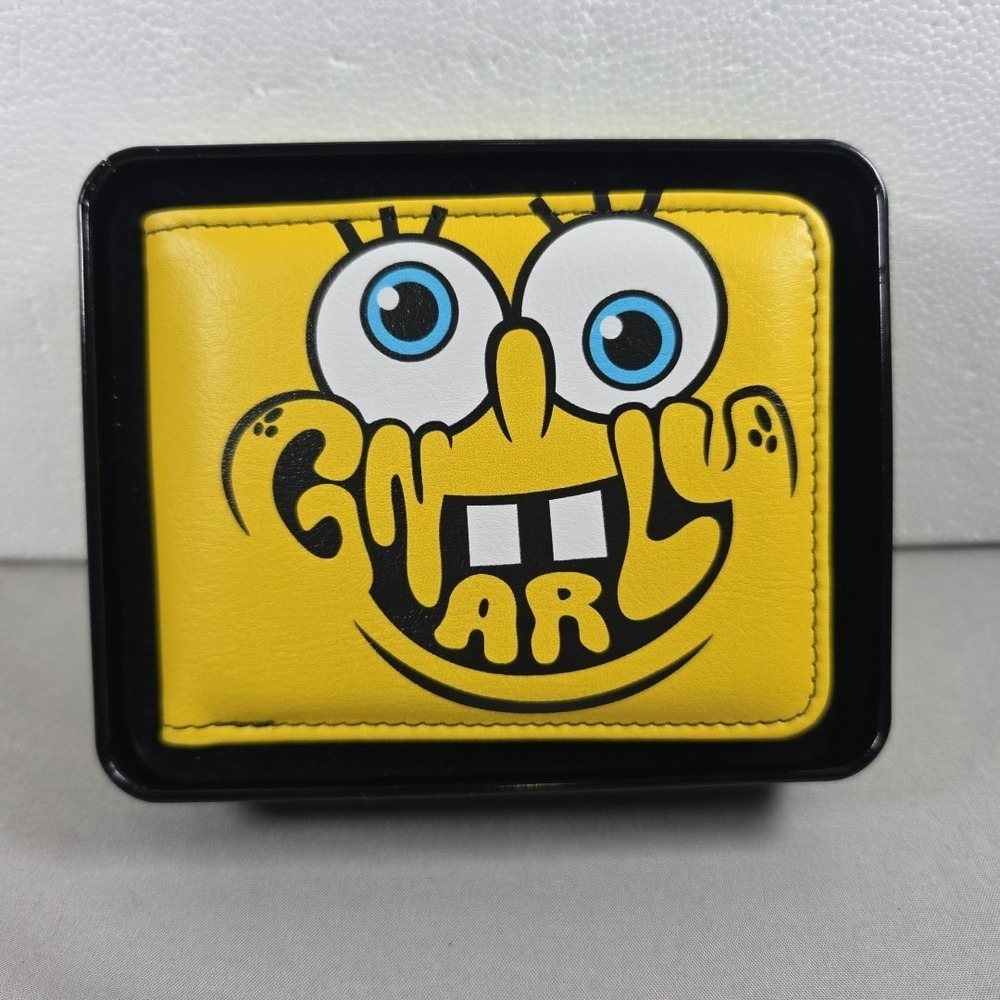 SpongeBob Squarepants Gnarly Bifold Wallet‎ NEW